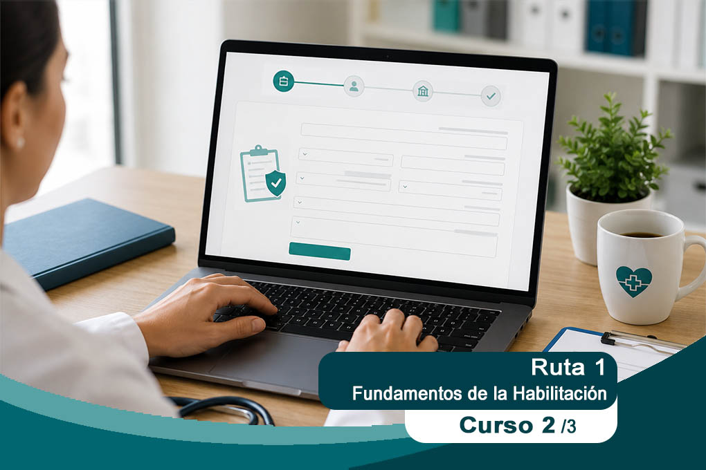 Profesional de salud revisando el proceso de inscripción en el REPS y habilitación de servicios de salud.